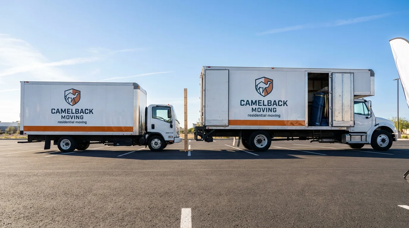 Moving truck size capacity guide in Lithia Springs